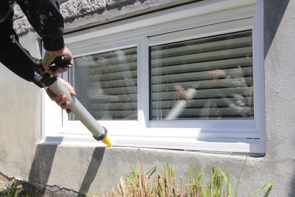 Exterior caulking
