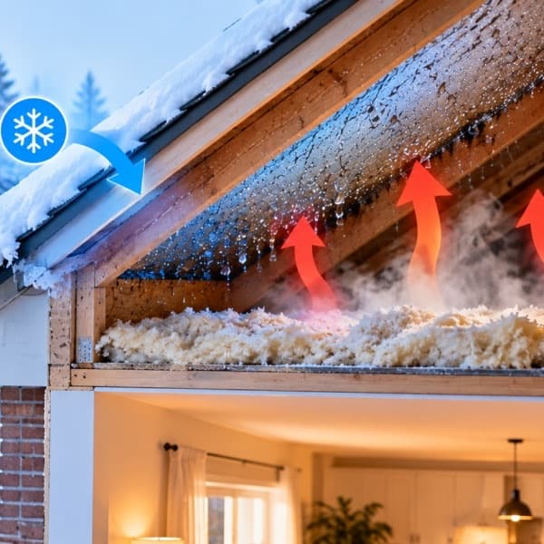 Pourquoi elle se forme surtout l'hiver