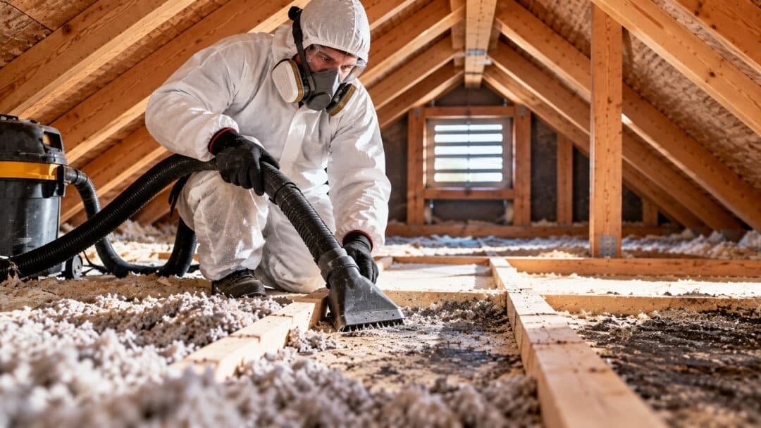 Décontamination du grenier, redonner un entretoit sain à la maison