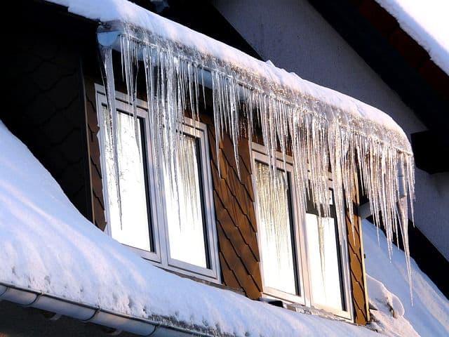 Poorly insulated attic