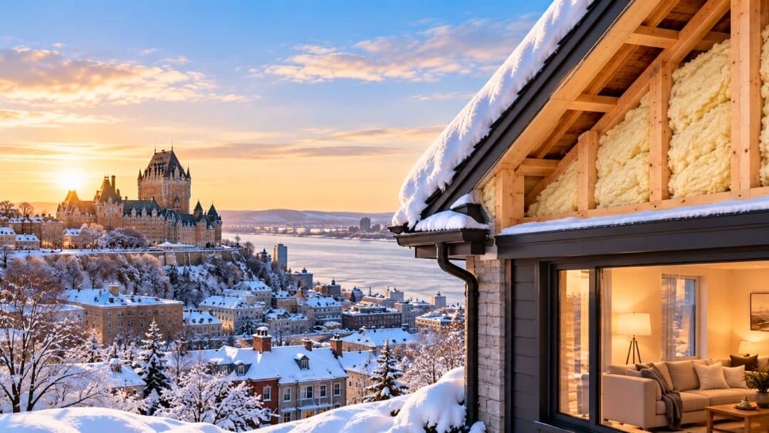 Isolation à Québec, votre allié contre les grands froids
