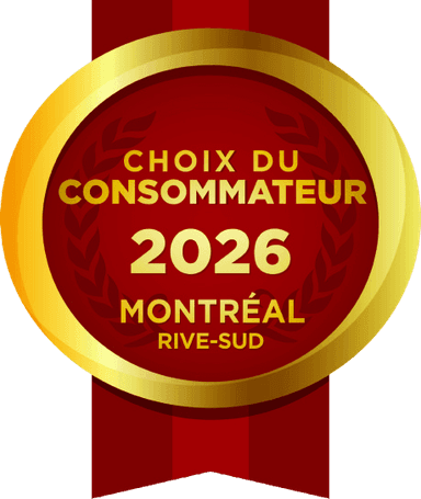Consumer Choice Award 2026 seal — Montreal South Shore