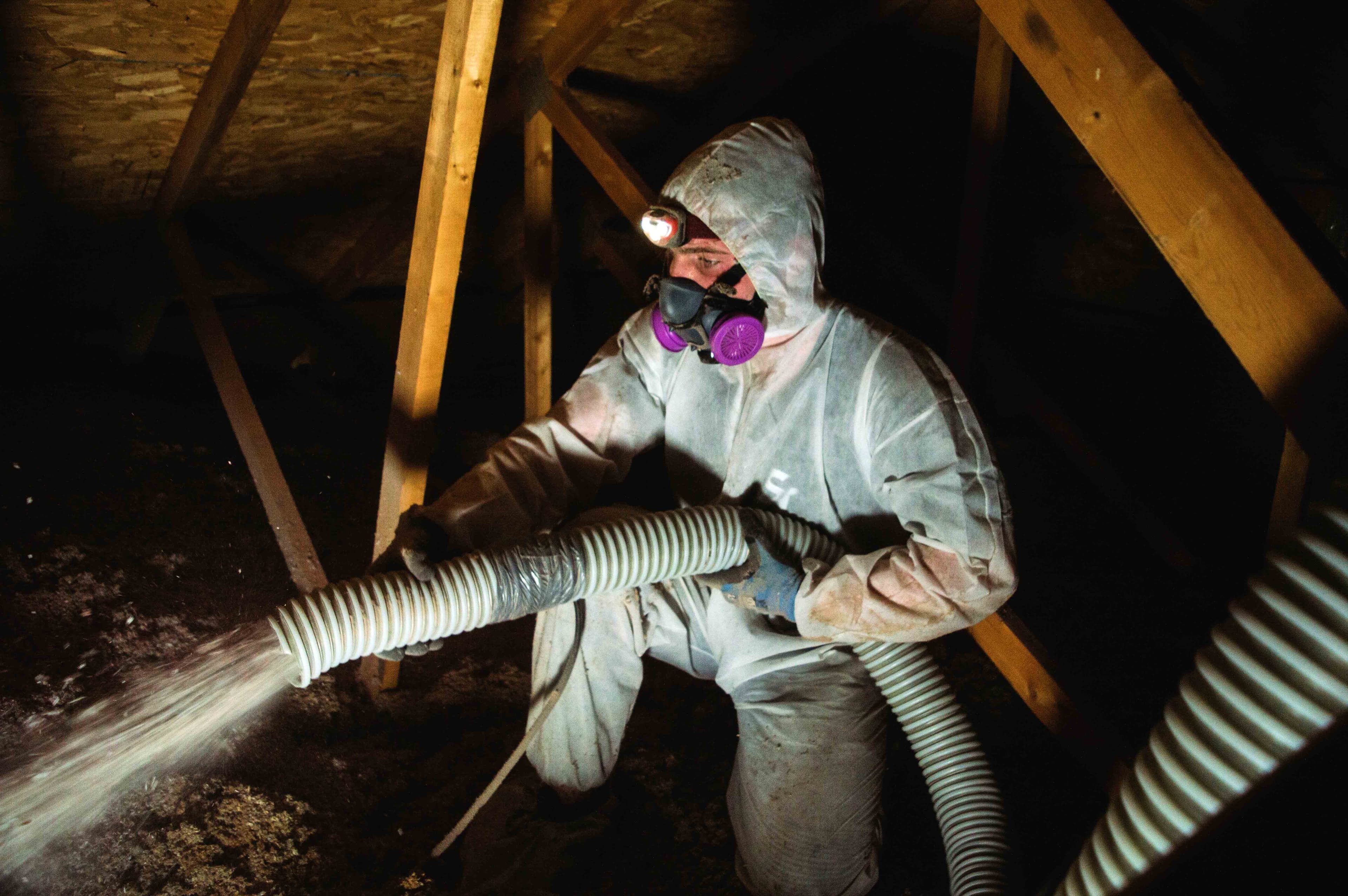 Attic insulation